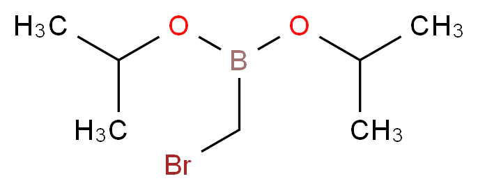 Diisopropyl(bromomethyl)boronate_分子结构_CAS_13729-49-5)