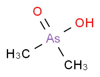 二甲胂酸_分子结构_CAS_75-60-5)