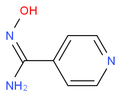 N'-hydroxypyridine-4-carboximidamide_分子结构_CAS_1594-57-6)