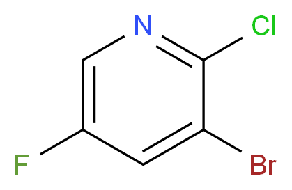 3-Bromo-2-chloro-5-fluoropyridine_分子结构_CAS_884494-36-4)