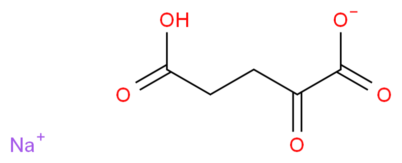 sodium 4-carboxy-2-oxobutanoate_分子结构_CAS_17091-15-5