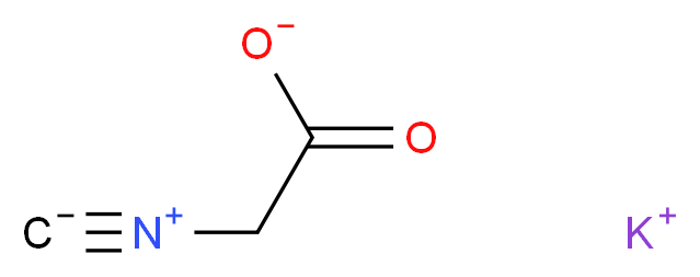 potassium 2-isocyanoacetate_分子结构_CAS_58948-98-4