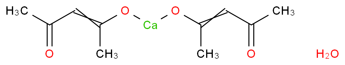 4-({[(4-oxopent-2-en-2-yl)oxy]calcio}oxy)pent-3-en-2-one hydrate_分子结构_CAS_345909-31-1