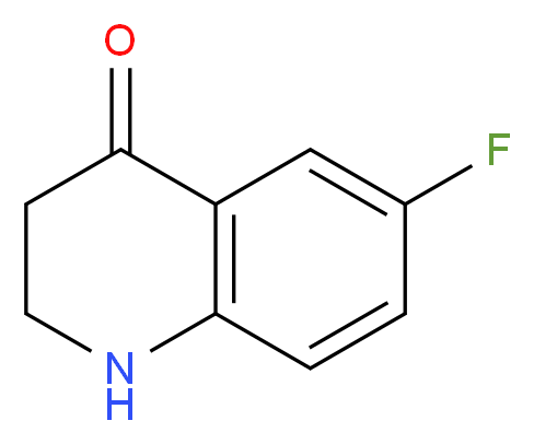6-FLUORO-2,3-DIHYDROQUINOLIN-4(1H)-ONE_分子结构_CAS_38470-26-7)