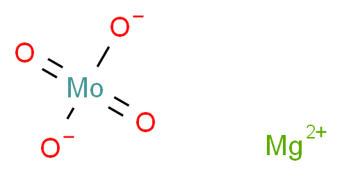 magnesium(2+) ion dioxomolybdenumbis(olate)_分子结构_CAS_13767-03-8