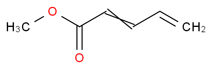 methyl penta-2,4-dienoate_分子结构_CAS_1515-75-9