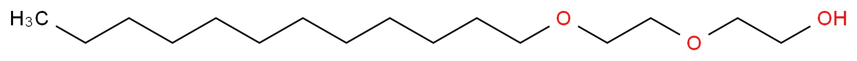 2-[2-(dodecyloxy)ethoxy]ethan-1-ol_分子结构_CAS_23238-41-7