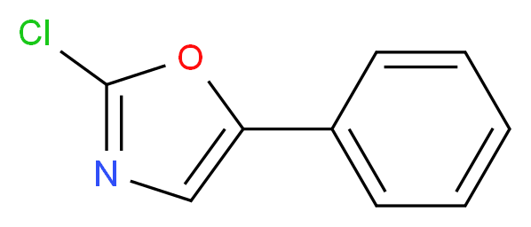 2-CHLORO-5-PHENYL-1,3-OXAZOLE_分子结构_CAS_62124-43-0)