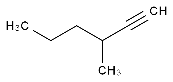 3-methylhex-1-yne_分子结构_CAS_40276-93-5