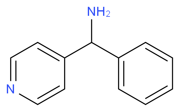 phenyl(pyridin-4-yl)methanamine_分子结构_CAS_58088-57-6