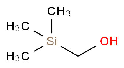 (trimethylsilyl)methanol_分子结构_CAS_3219-63-4