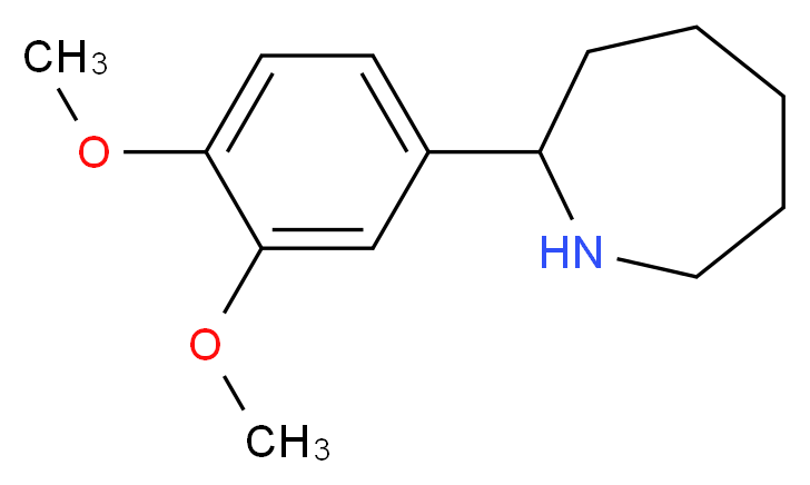 2-(3,4-Dimethoxyphenyl)azepane_分子结构_CAS_)