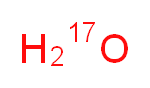 水-17O_分子结构_CAS_13768-40-6)