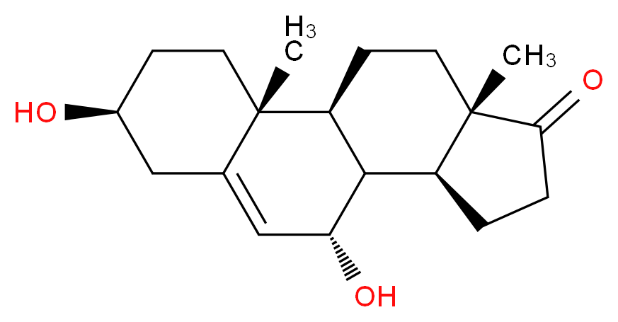 7α-Hydroxy Dehydro Epiandrosterone_分子结构_CAS_53-00-9)