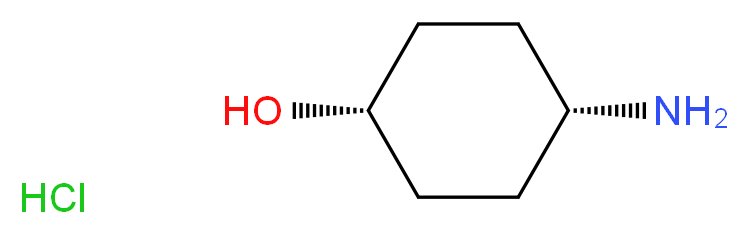 CIS-4-AMINOCYCLOHEXANOL HYDROCHLORIDE_分子结构_CAS_40525-78-8)