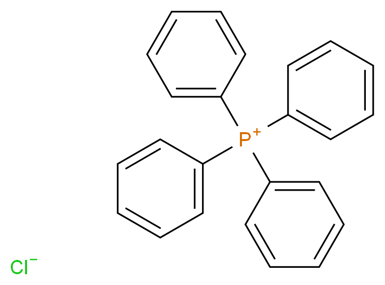 tetraphenylphosphanium chloride_分子结构_CAS_2001-45-8