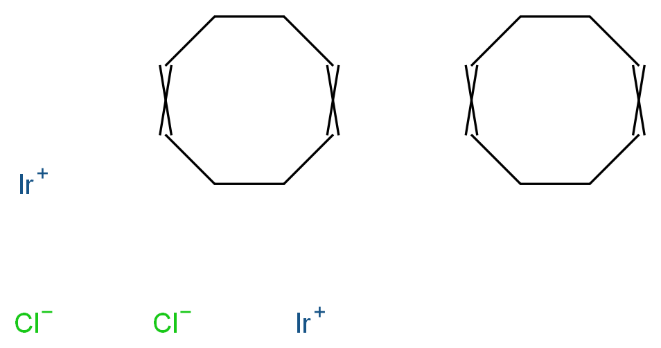 IRIDIUM CHLORO-1,5-CYCLOOCTADIENE_分子结构_CAS_12112-67-3)