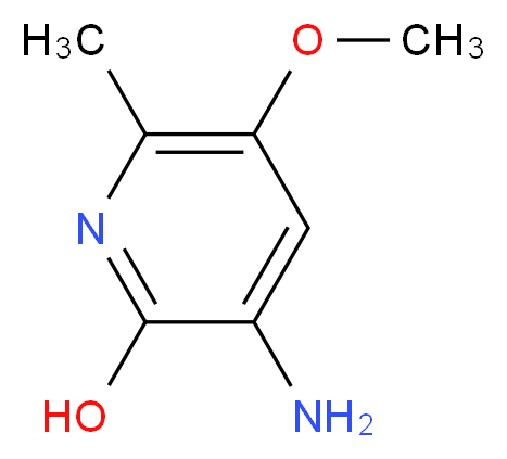 3-amino-5-methoxy-6-methylpyridin-2-ol_分子结构_CAS_139549-39-6)