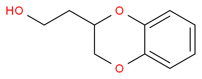 2-(2,3-dihydro-1,4-benzodioxin-2-yl)ethan-1-ol_分子结构_CAS_62590-71-0