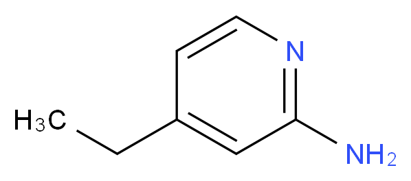 4-ethylpyridin-2-amine_分子结构_CAS_33252-32-3)