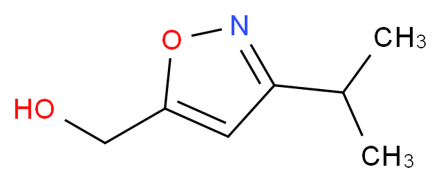 (3-Isopropylisoxazol-5-yl)methanol_分子结构_CAS_14633-17-1)