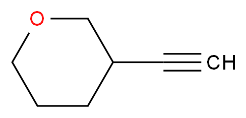 3-ethynyloxane_分子结构_CAS_1260667-24-0