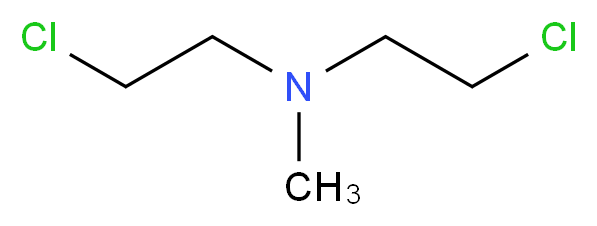 CAS_51-75-2 molecular structure