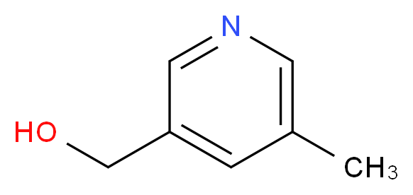 (5-METHYLPYRIDIN-3-YL)METHANOL_分子结构_CAS_102074-19-1)