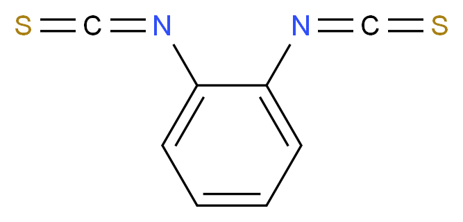 1,2-Phenylene diisothiocyanate_分子结构_CAS_71105-17-4)