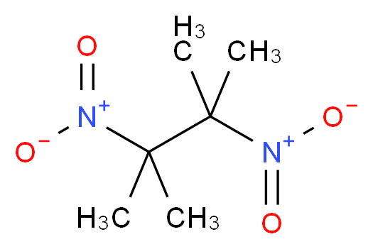 2,3-二甲基-2,3-二硝基丁烷_分子结构_CAS_3964-18-9)