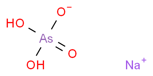 Sodium arsenate_分子结构_CAS_10103-60-3)