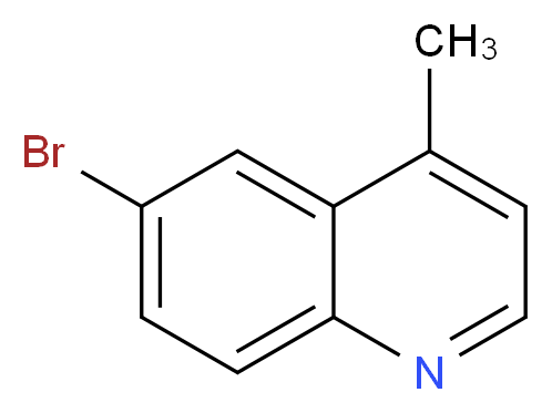 6-bromo-4-methylquinoline_分子结构_CAS_41037-28-9)