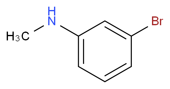 3-bromo-N-methylaniline_分子结构_CAS_66584-32-5)