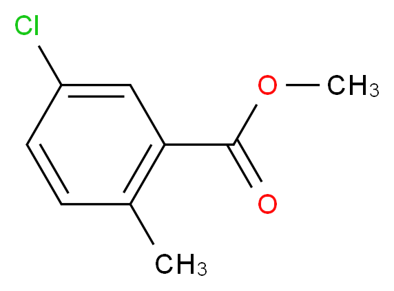 5-Chloro-2-methyl-benzoic acid methyl ester_分子结构_CAS_99585-13-4)