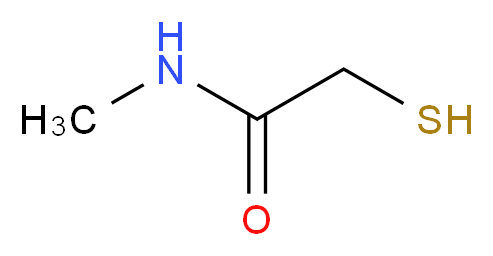 N-(Methyl)mercaptoacetamide_分子结构_CAS_20938-74-3)