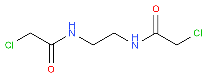 N1-{2-[(2-chloroacetyl)amino]ethyl}-2-chloroacetamide_分子结构_CAS_)