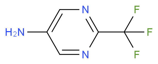 2-(trifluoromethyl)pyrimidin-5-amine_分子结构_CAS_73418-87-8