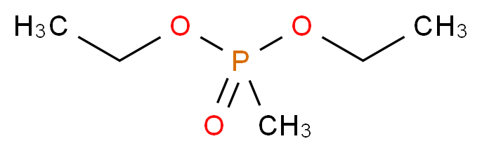甲基膦酸二乙酯_分子结构_CAS_683-08-9)