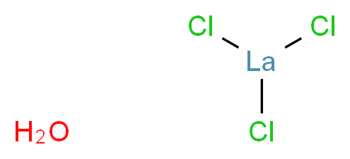 氯化镧(III) 水合物_分子结构_CAS_20211-76-1)