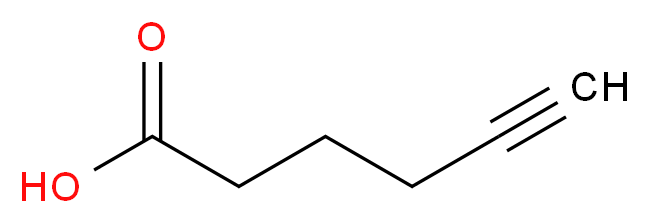 hex-5-ynoic acid_分子结构_CAS_53293-00-8