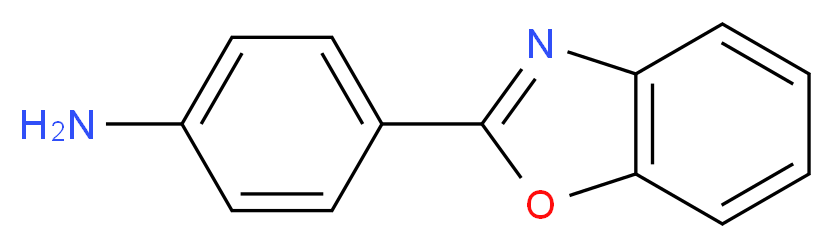 [4-(1,3-benzoxazol-2-yl)phenyl]amine_分子结构_CAS_20934-81-0)