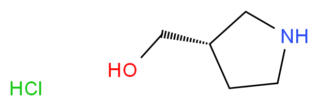 [(3S)-pyrrolidin-3-yl]methanol hydrochloride_分子结构_CAS_110013-19-9