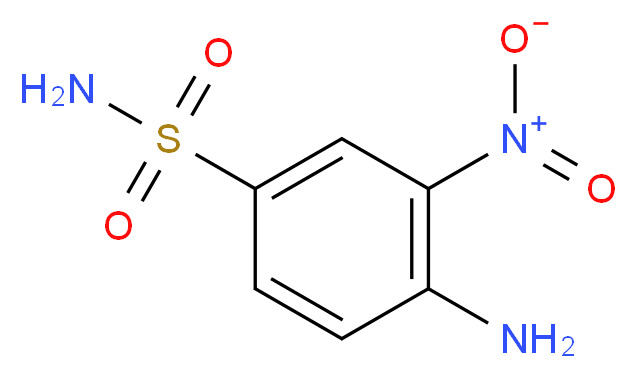 4-Amino-3-nitrobenzenesulphonamide_分子结构_CAS_)