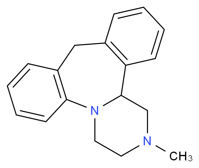 5-methyl-2,5-diazatetracyclo[13.4.0.0^{2,7}.0^{8,13}]nonadeca-1(15),8(13),9,11,16,18-hexaene_分子结构_CAS_24219-97-4