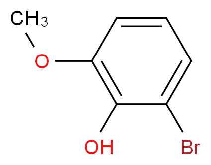 2-溴-6-甲氧基苯酚_分子结构_CAS_28165-49-3)