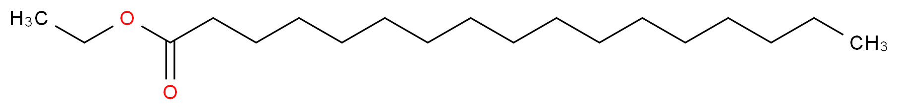 ethyl heptadecanoate_分子结构_CAS_14010-23-2