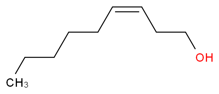 (3Z)-non-3-en-1-ol_分子结构_CAS_10340-23-5