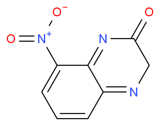 8-nitro-2,3-dihydroquinoxalin-2-one_分子结构_CAS_73148-21-7