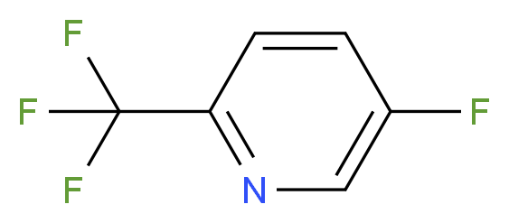 5-fluoro-2-(trifluoromethyl)pyridine_分子结构_CAS_936841-73-5