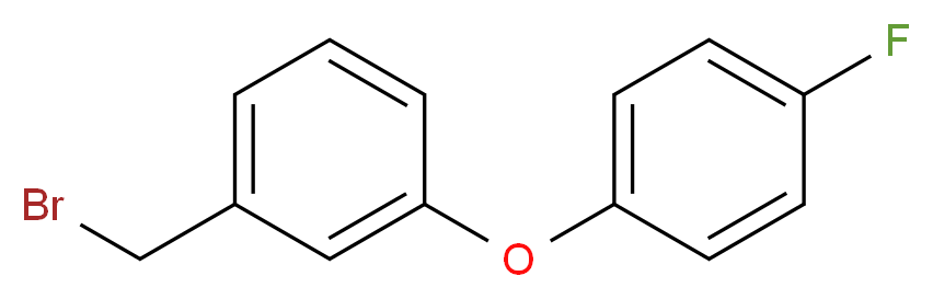 3-(4-Fluorophenoxy)benzyl bromide_分子结构_CAS_65295-58-1)